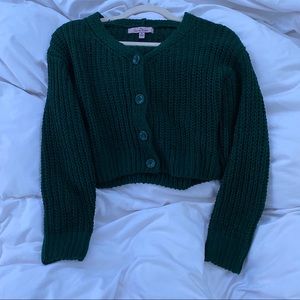cropped sweater